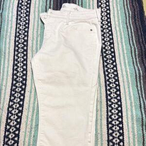 White Women's Jeans capris